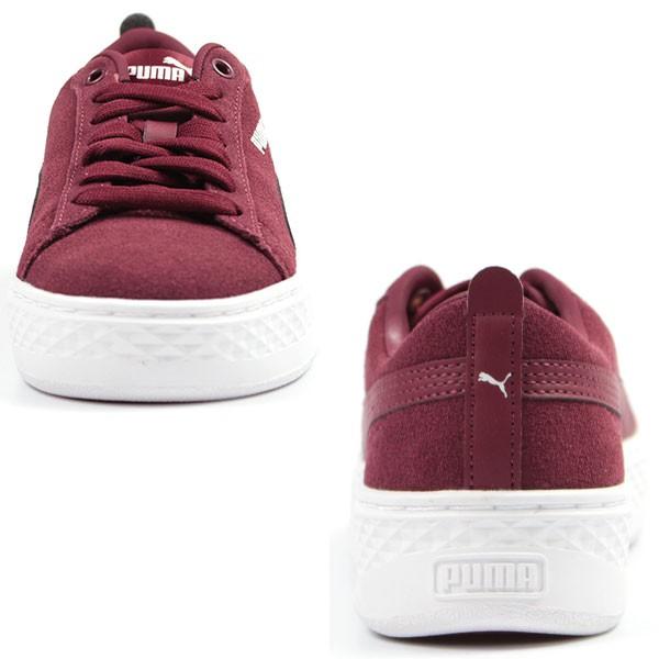 PUMA プーマ スニーカー レディース 靴 女性 ローカット スエード 厚底