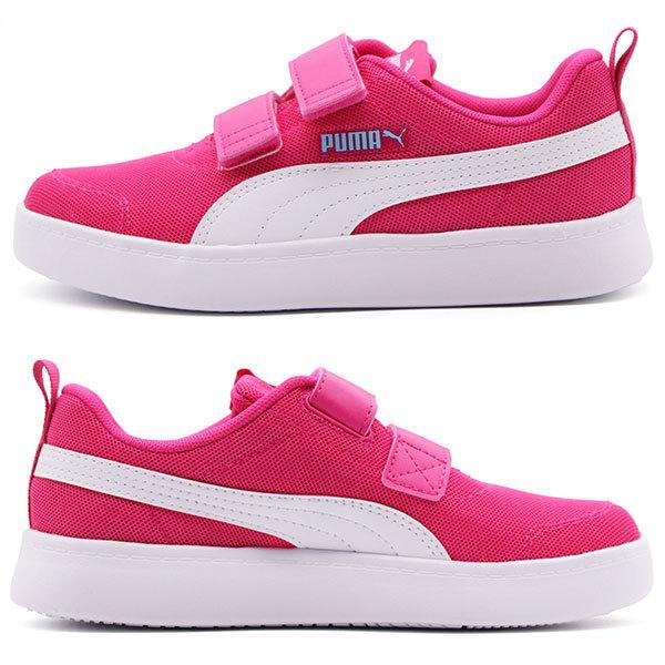 PUMA プーマ スニーカー キッズ ジュニア 子供 靴 黒 ブラック