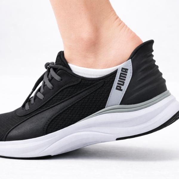 PUMA ブラック スポーツバッグ＆eccoパンプス23.5cm PUMA（プーマ） スリッポン レディース 靴 スニーカー 黒 ブラック