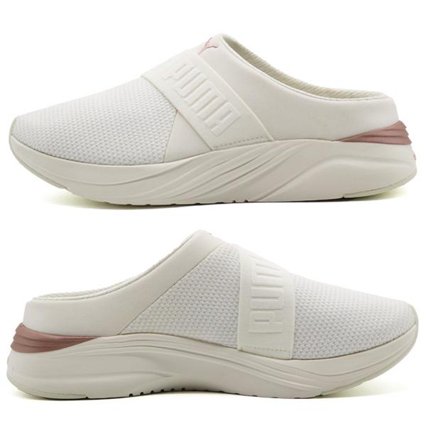 PUMA（プーマ） スリッポン スニーカー サンダル レディース 靴 白