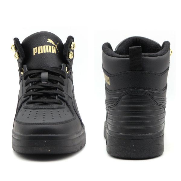 PUMA ポイント+15% プーマ スニーカー メンズ 靴 ハイカット 黒 