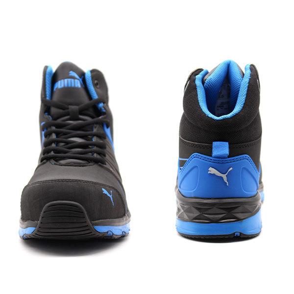PUMA（プーマ） スニーカー メンズ 靴 黒 ブラック 安全靴 耐油 傷付き