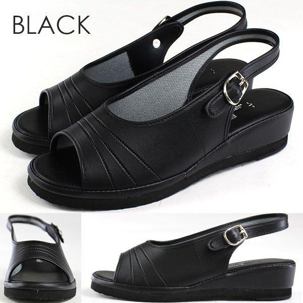 WALKER ナースシューズ 黒 白 疲れにくい レディース サンダル 靴