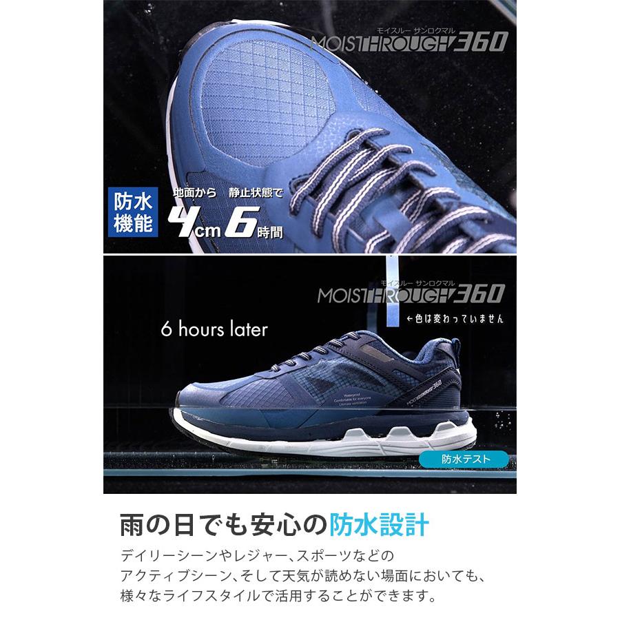 スニーカー メンズ 靴 ウォーキングシューズ 黒 ブラック 青 ブルー