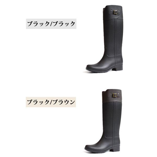 【美品】レインブーツ 長靴 バーバリーブルーレーベル ロングブーツ 黒 ブラック BURBERRY BLUE LABEL バーバリーブラックレインブーツ長靴