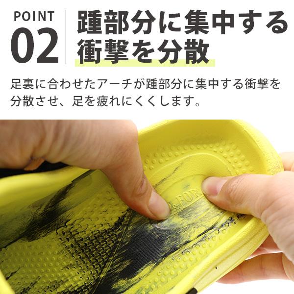 サンダル メンズ 靴 黒 ブラック カーキ グレー 黄色 ライム つま先