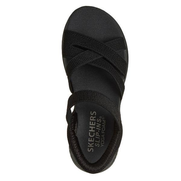 SKECHERS（スケッチャーズ） スリップインズ レディース 靴 黒