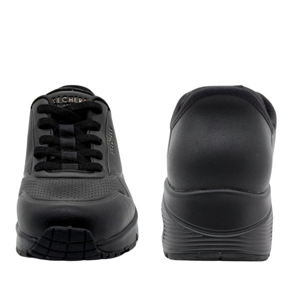SKECHERS スケッチャーズ スニーカー レディース 靴 黒 ブラック