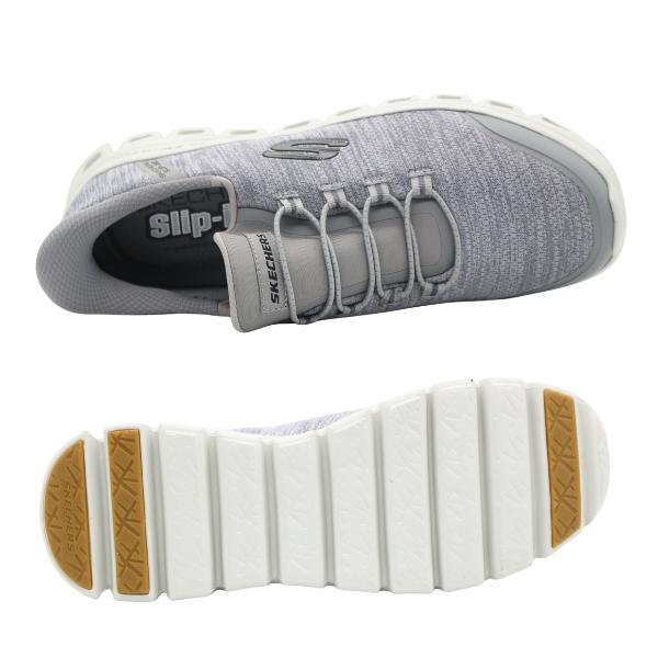 SKECHERS（スケッチャーズ） スニーカー メンズ スリッポン 靴 黒