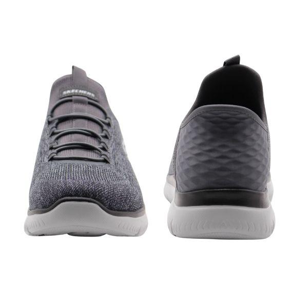 SKECHERS（スケッチャーズ） スニーカー メンズ スリッポン 黒