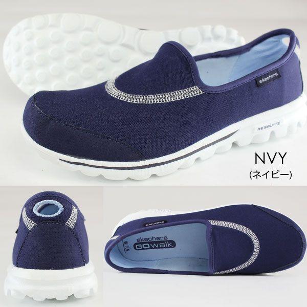 SKECHERS GO WALK 13510 スケッチャーズ レディース スリッポンスニーカー ローカット ウォーキングシューズ 軽量 屈曲｜kutsu-nishimura｜05