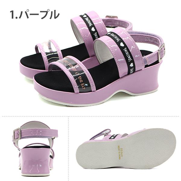 SOMETHING サンダル キッズ ジュニア 子供 靴 女の子 小学生 黒 SOMETHING サンダル キッズ ジュニア 子供 靴 女の子 小学生 黒