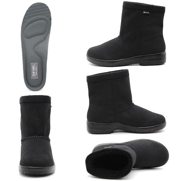 TOP DRY ブーツ レディース 長靴 靴 ムートンブーツ スノーブーツ
