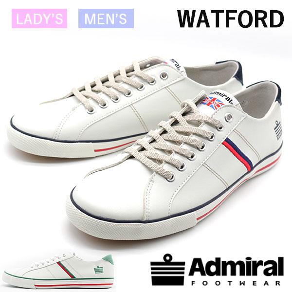 きたくなる スニーカー Admiral Watford 平日3 5日以内に発送 靴のニシムラ Paypayモール店 通販 Paypayモール メンズ レディース 靴 白 ホワイト トリコ アドミラル ワトフォード したローカ Ontherun Com