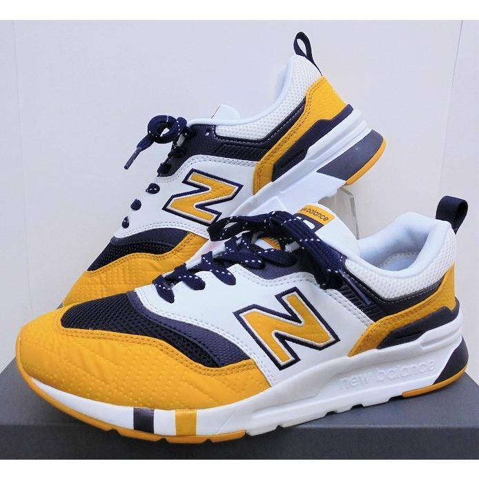 ニューバランス Nb 人気のクラシックタイプ Cm997h イエロー ネイビー By 2306 靴のオオツカ 通販 Yahoo ショッピング