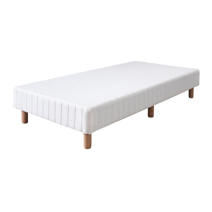 脚付き マットレス シングル ベッド コイル数256 おしゃれ 省スペース デイベッド