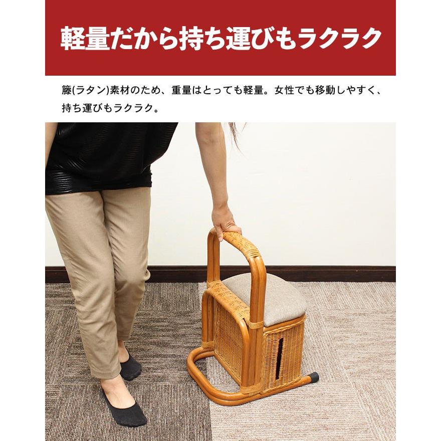値下げ 介護用品 立ち上がり つかまり立ちステッキ 約幅31.5×奥行39.5