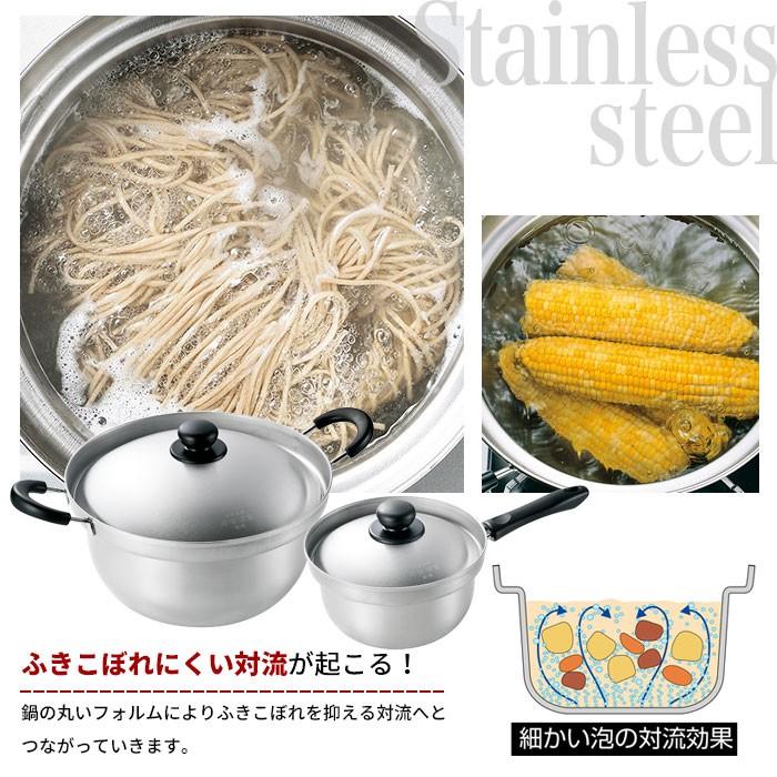 両手鍋 22cm ステンレス なべ 鍋 日本製 ガス火 Ih対応 プロ 味噌汁 みそ汁 人気 有名 おすすめ 一人暮らし 新生活 M5 Mgkym クツログ 通販 Yahoo ショッピング