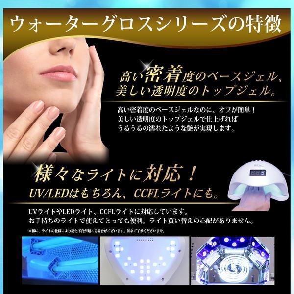 ジェルネイル ウォーターグロス ハードジェル 30g 1個販売 #2｜kutsushitayasan｜12