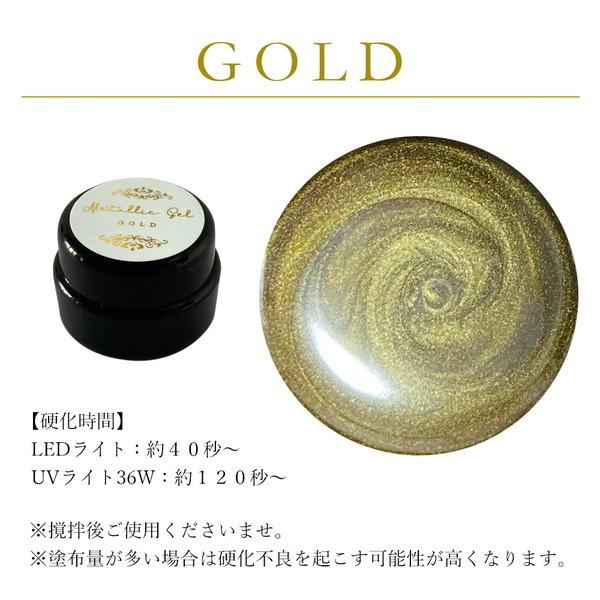 ジェルネイル メタリックジェル 3g 1ケース販売 #2|kutsushitayasan|03