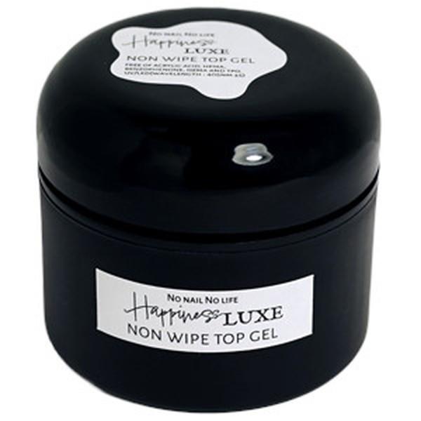 格安人気 ジェルネイル ハピネスリュクス ノンワイプトップジェル 30g 1個販売 1