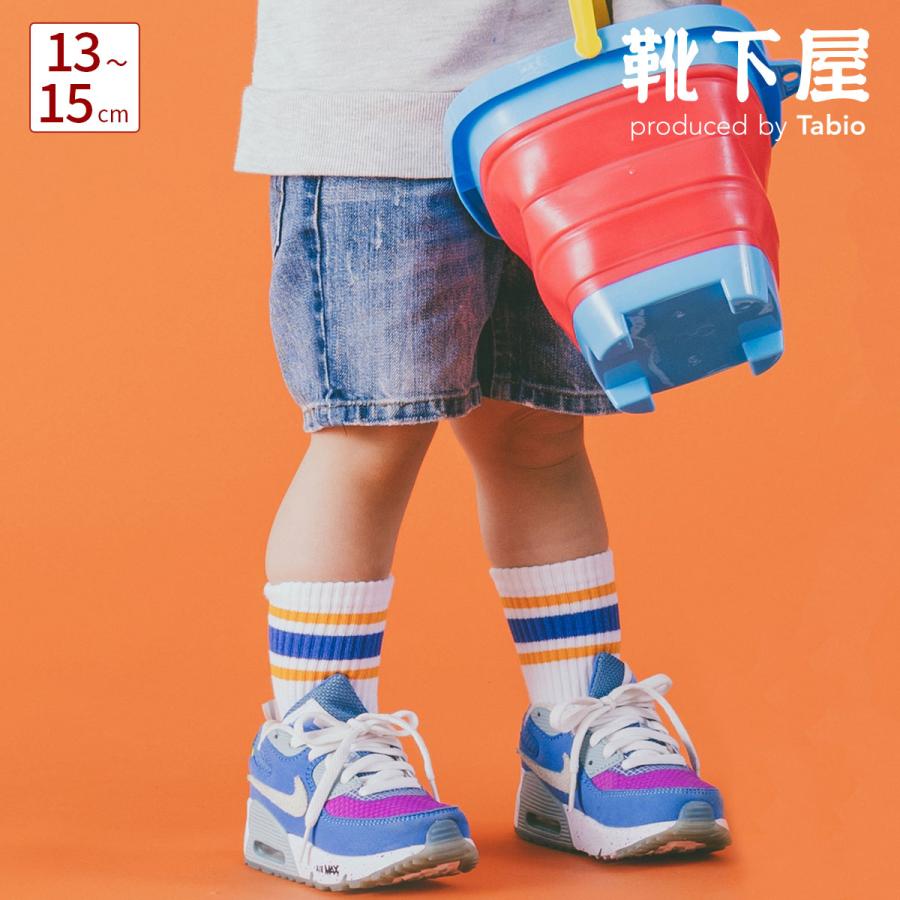 靴下屋 キッズ 靴下 サンドイッチライン ソックス 13〜15cm