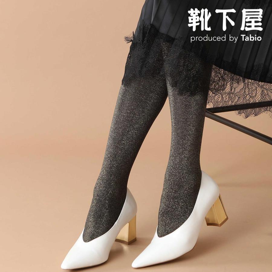 レディース 靴下 Tabio 70デニール ラメタイツ 靴下屋 タビオ 靴下屋 タイツレギンスtabio 通販 Paypayモール