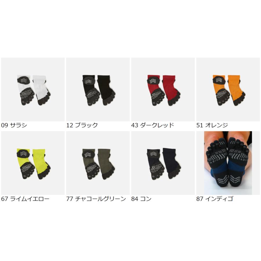 メンズ 靴下 TABIO SPORTS レーシングラン プロ 五本指ソックス 25.0〜27.0cm 靴下屋 タビオ|kutsusitaya|02
