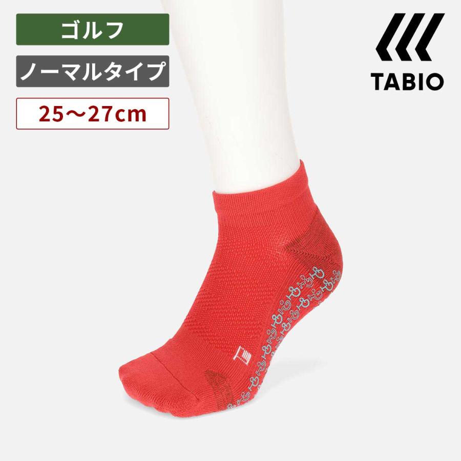 TABIO SPORTS メンズ ゴルフ 3D ムジ スニーカー 25〜27cm 靴下屋 靴下