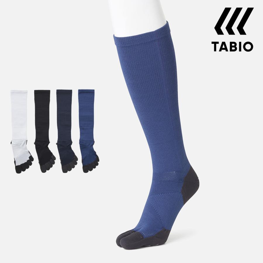 メンズ 靴下 Tabio Sports コンプレッション 五本指 ハイソックス 25 27cm 靴下屋 タビオ 靴下屋 Tabio Paypayモール店 通販 Paypayモール