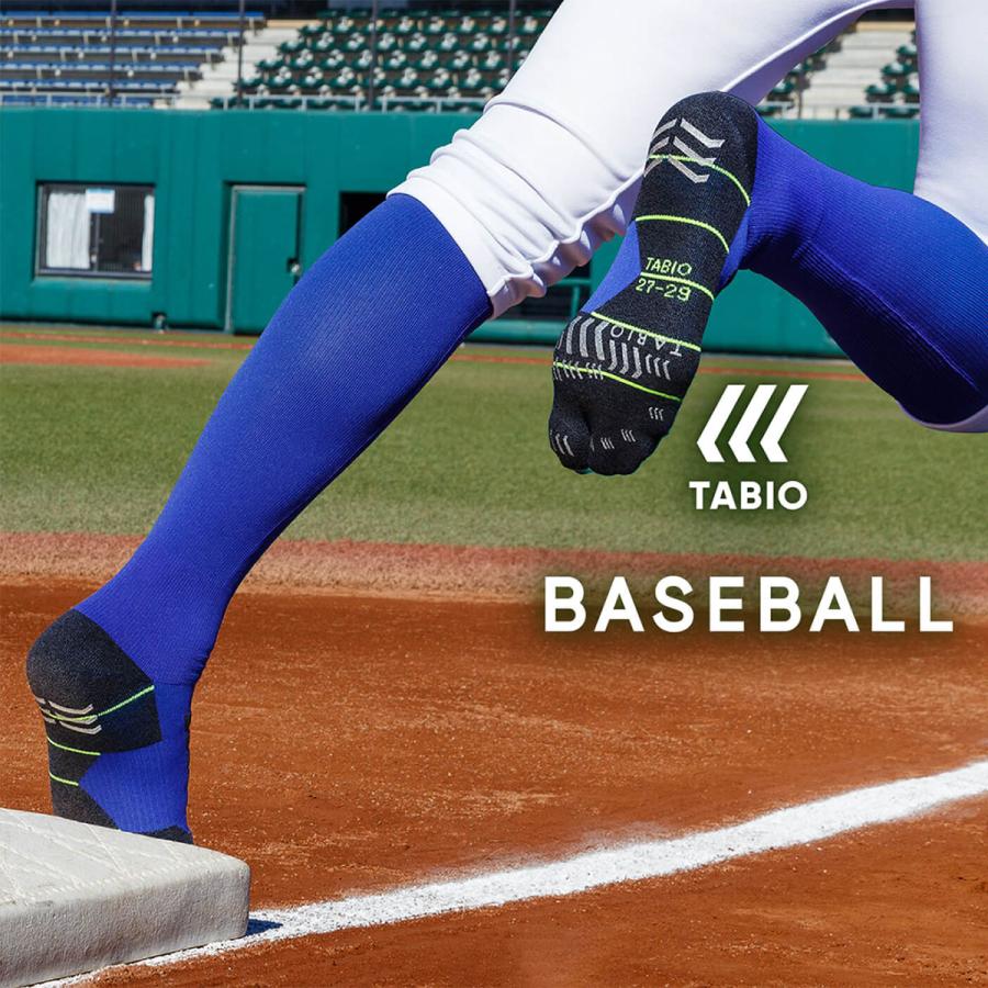 TABIO SPORTS メンズ 靴下 野球 ベースボール 足袋 ロング