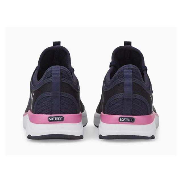 PUMA [プーマ][レディース]  SOFTRIDE SOPHIA WNS ソフトライド ソフィア WNS 194355-15 ピーコート/メタリック シルバー｜kutu-matuya｜03