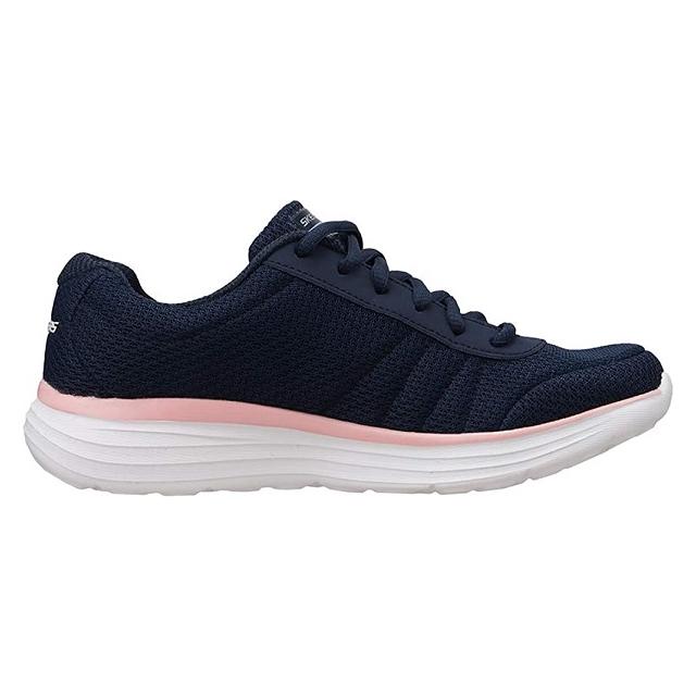 SKECHERS [スケッチャーズ][レディース] LOW KEY-ALL JOY 88888078-NVPK ネイビー/ピンク｜kutu-matuya｜02