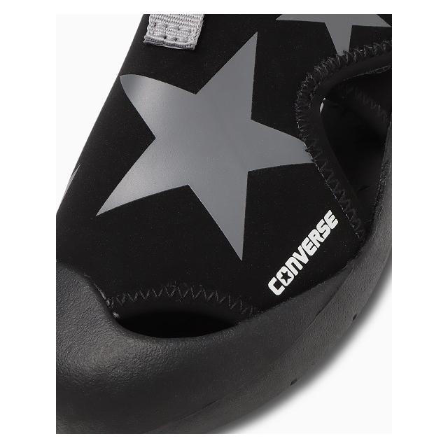 CONVERSE [コンバ―ス][キッズサンダル] KID'S CVSTAR SANDAL キッズ ＣＶスター サンダル 37302290 ブラック｜kutu-matuya｜08