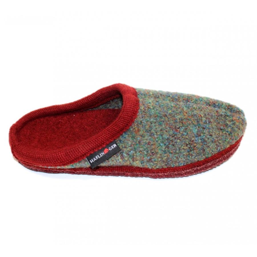 ハフリンガー HAFLINGER プレイド パプリカ メンズ レディース スリッポン スリッパ 室内 屋内 ルームシューズ フットウェア 部屋履き 冷え対策 防寒 履き心地 冷え性 在宅ワーク  HL31201502 ルームシューズ おしゃれ ブランド ハフリンガー 部屋 スリッパ