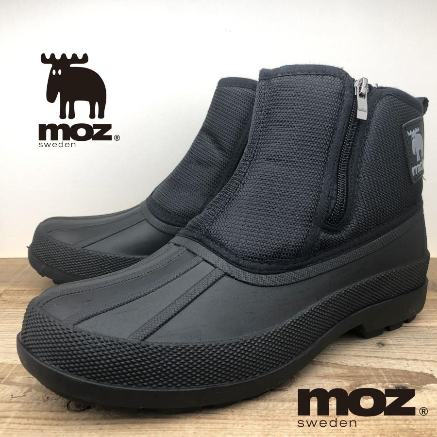 moz（モズ） メンズ ビーンブーツ スノーブーツ 防寒 防水 防滑 ボア