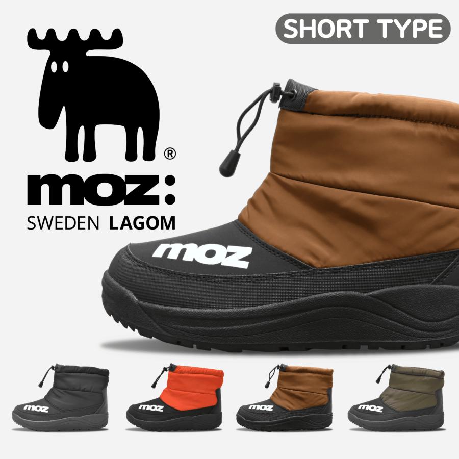 moz（モズ） ブーツ スノーブーツ メンズ 秋冬 防寒 防水 撥水 防滑