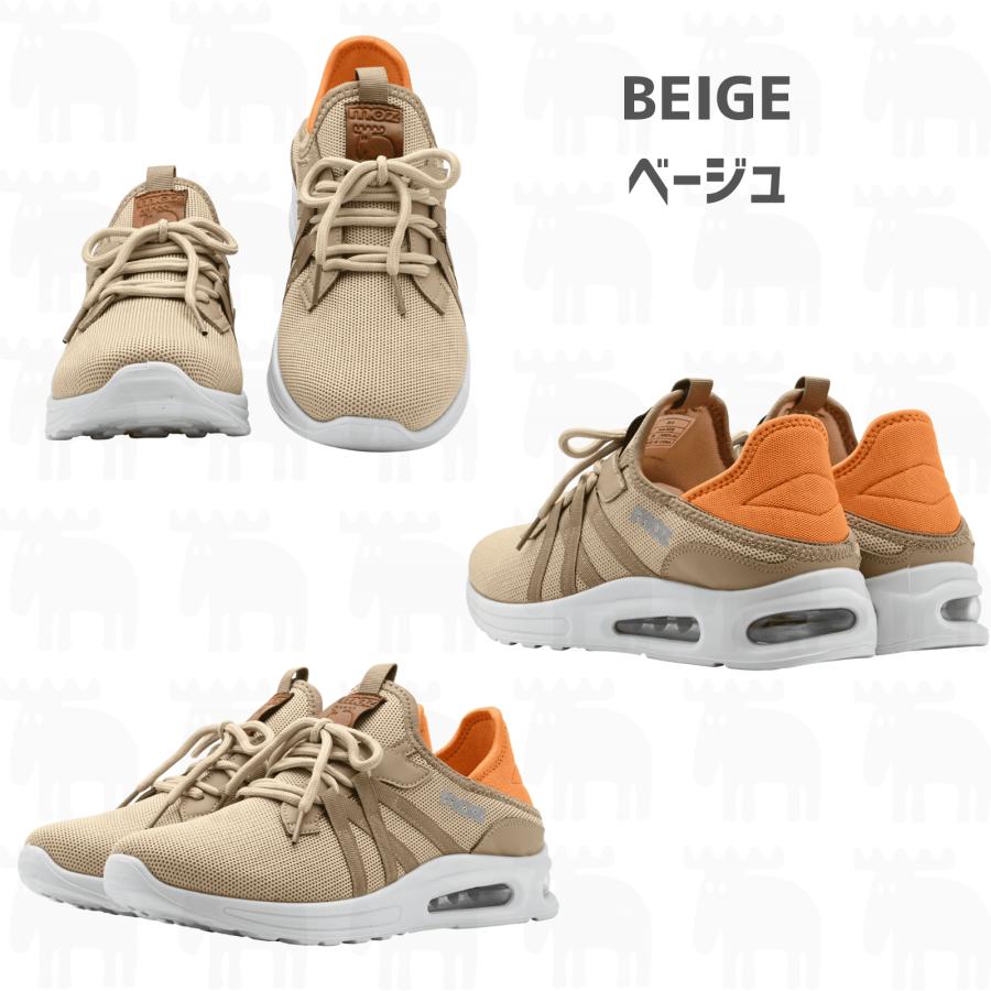 もず　 moz メンズ スニーカー スリッポン 踵の踏める 2WAY