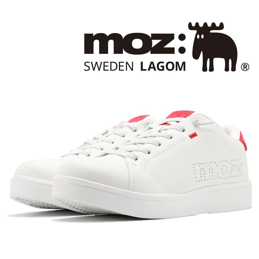 moz（モズ） メンズ スニーカー コートシューズ 吸湿 吸汗 洗える
