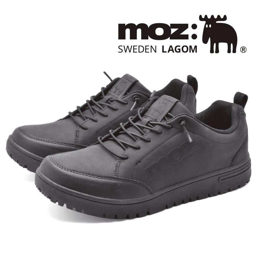 もずく moz（モズ） メンズスノーシューズ 防滑 防水 防寒 ゴムレース