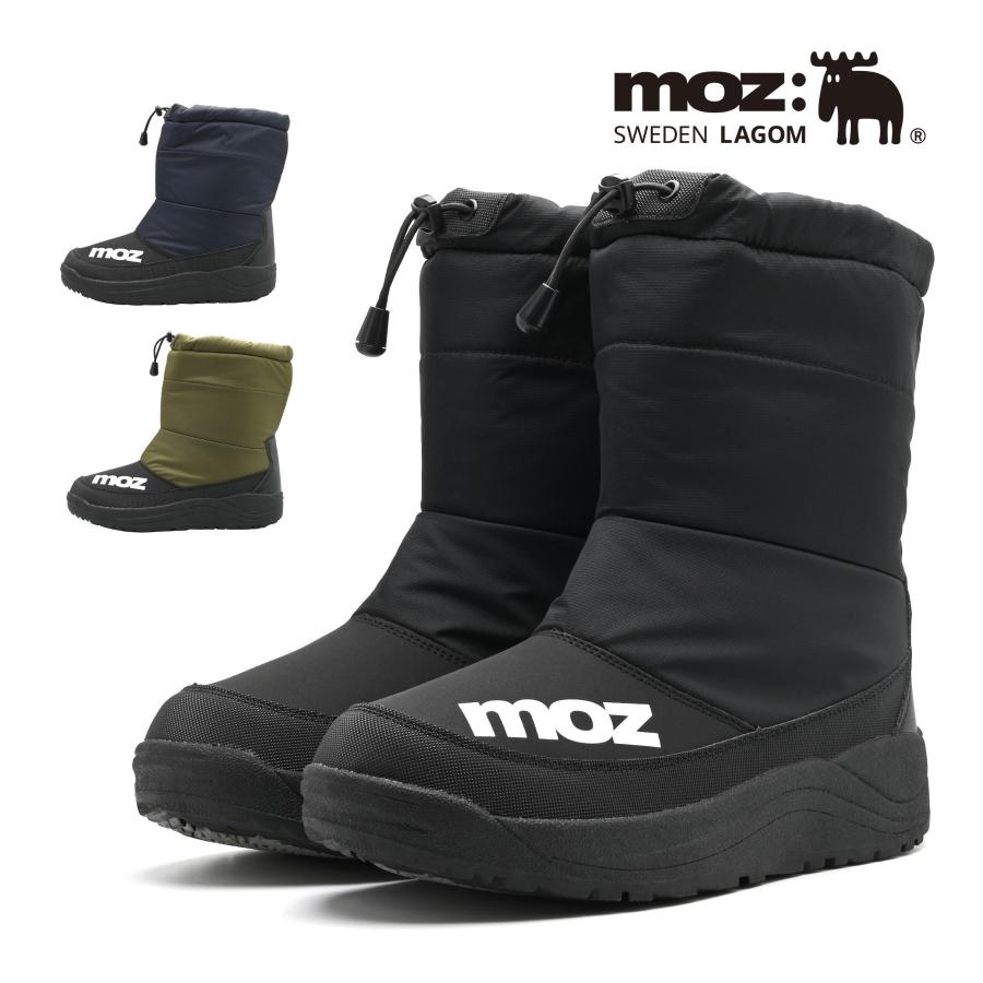 moz（モズ） メンズ スノーシューズ 防寒ブーツ スノーブーツ 防水