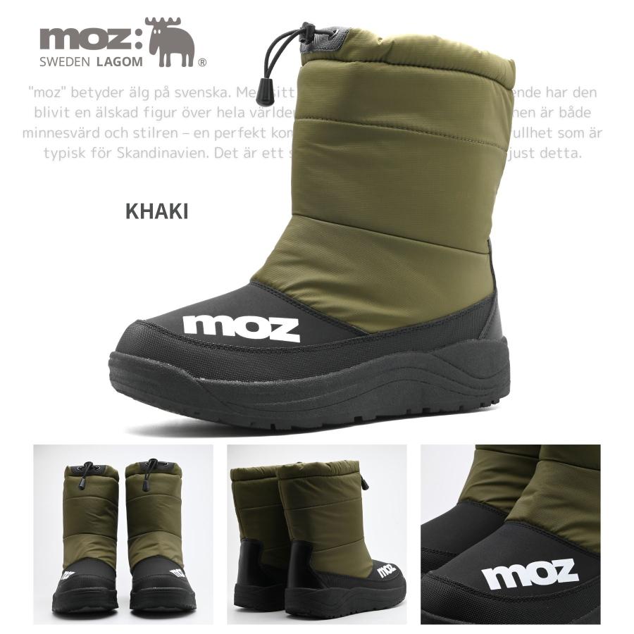 moz（モズ） メンズ スノーシューズ 防寒ブーツ スノーブーツ 防水