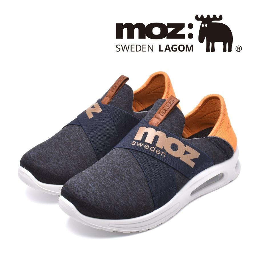 moz（モズ） メンズ 踵が踏める スニーカー カップインソール エア