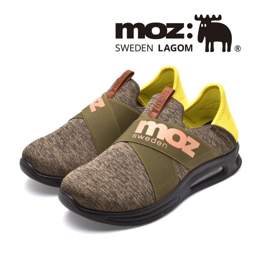 moz（モズ） メンズ 踵が踏める スニーカー カップインソール エア