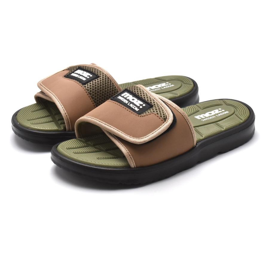moz（モズ） メンズシャワーサンダル ベルト moz 6825 : 靴工房あき