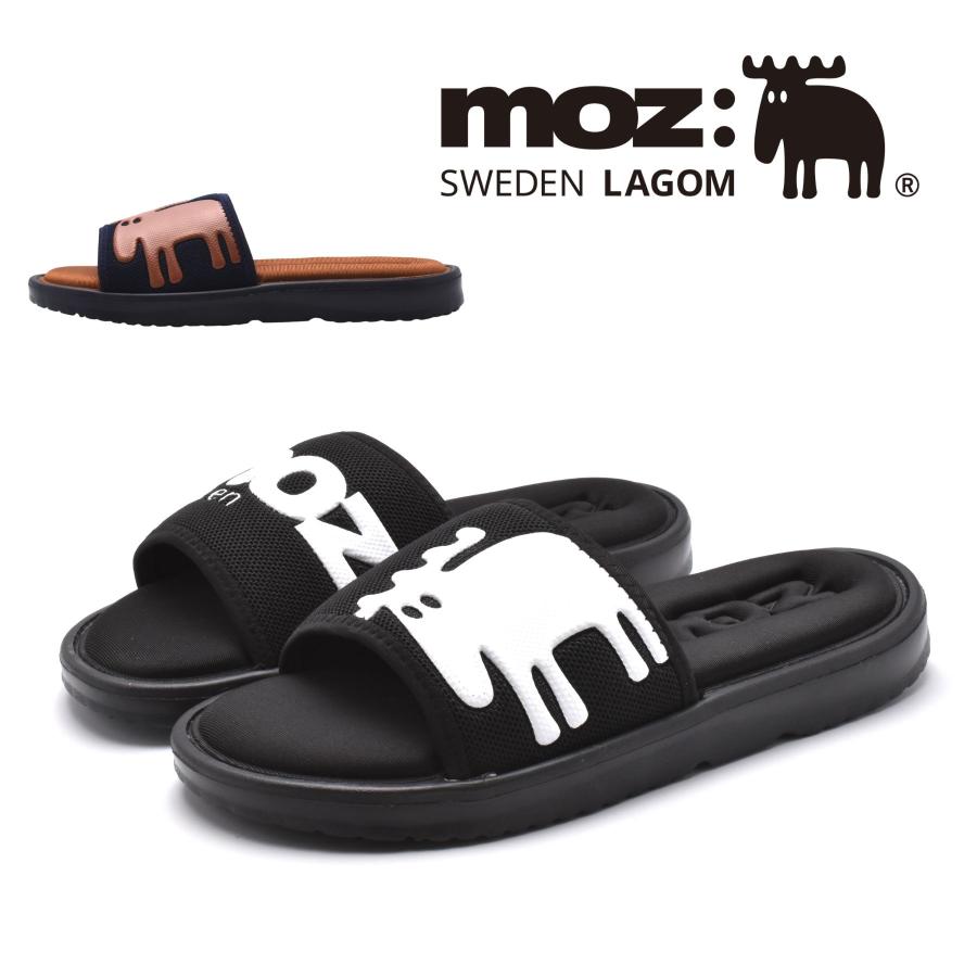 moz（モズ） メンズ シャワーサンダル 低反発 天板 柔らか 紳士 夏