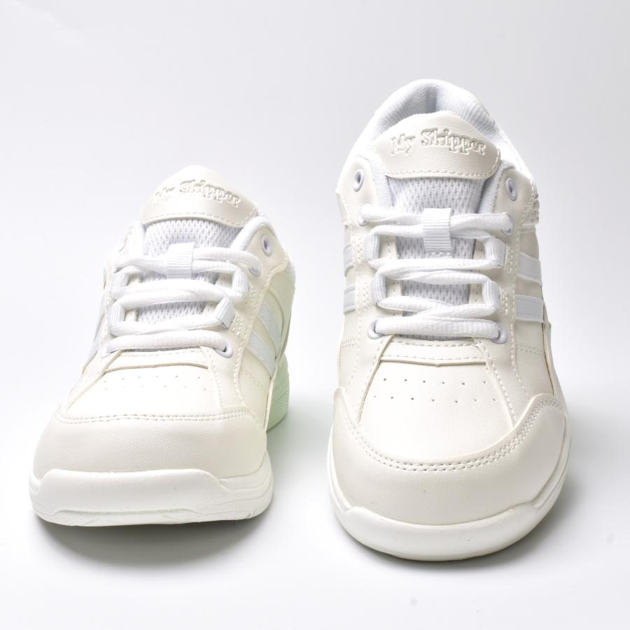 レディース スニーカー 軽量 幅広 3E 反射材 滑りにくい 定番 通勤