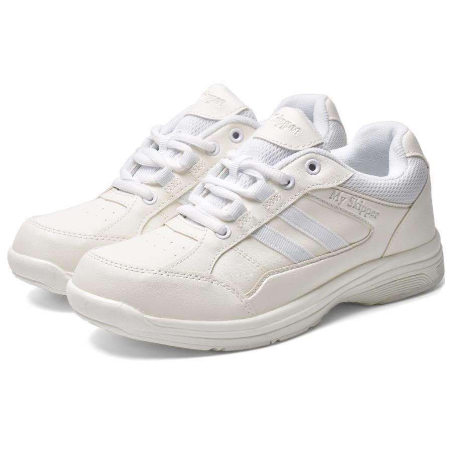 レディース スニーカー 軽量 幅広 3E 反射材 滑りにくい 定番 通勤