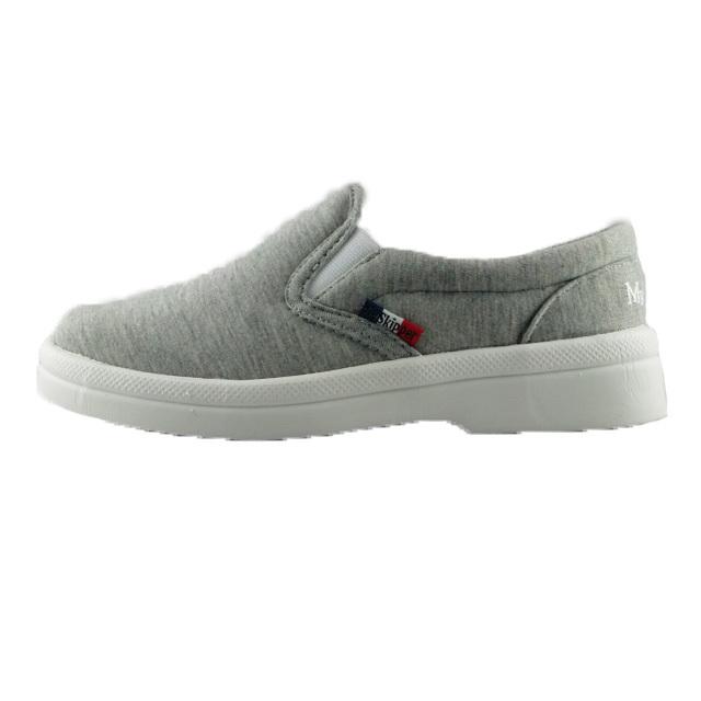 レディース スリッポン ゴム付き 軽量 滑りにくい グレー ネイビー