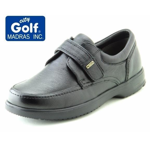city Golf　マドラスシティゴルフ　マジックテープ　幅広　軽量　GF904　4Ｅモデル　カジュアル　ビジネス　普段履き